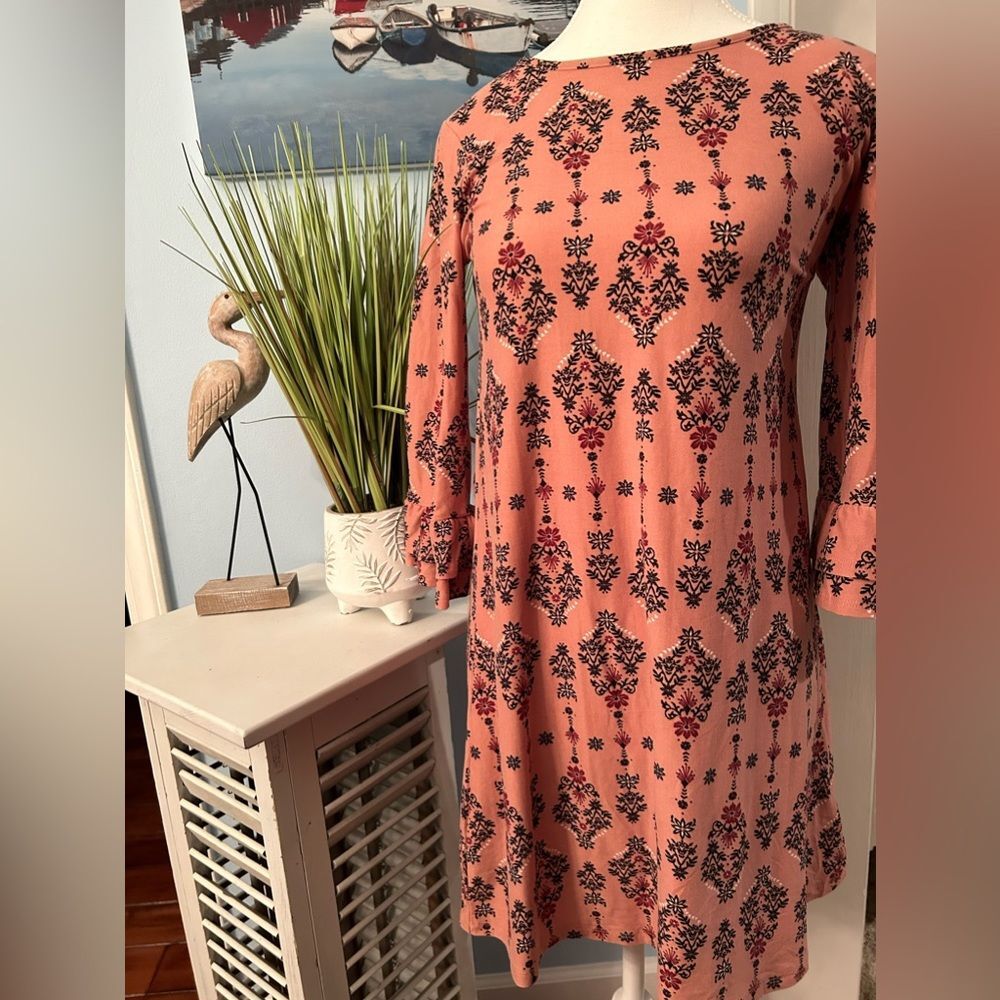 Beautiful Dress with Bell Sleeves - Teen Size Small